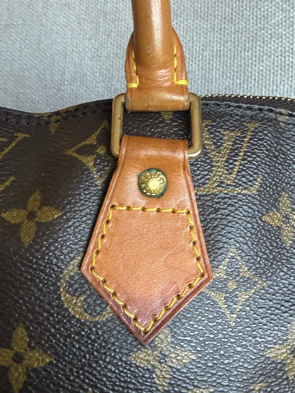 Louis Vuitton Brown Monogram Alma PM Tote Bag LV